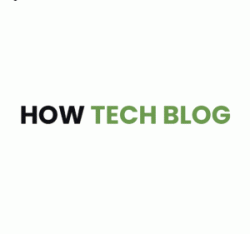 Logo - How Tech Blog