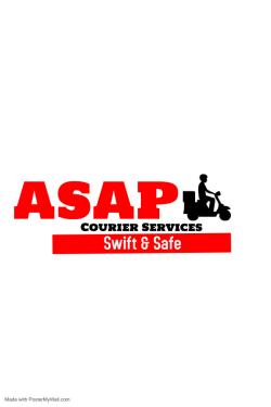 Logo - ASAP Courier Services: Bike Bearer Delivery