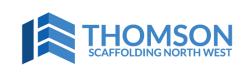 Logo - Thomson Scaffolding North West