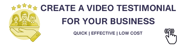 create a video testimonial for business
