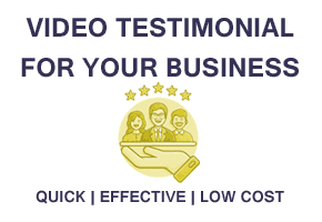 create a video testimonial for business