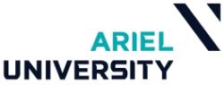 Logo - Ariel University 