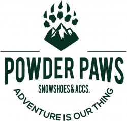 Logo - Powder Paws Snowshoes