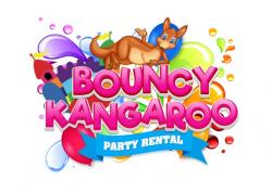 Logo - Bouncy Kangaroo Party Rental