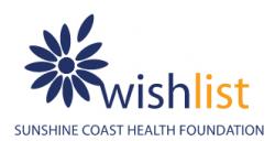 Logo - Wishlist Sunshine Coast Health Foundation
