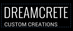лого - DreamCrete Custom Creations