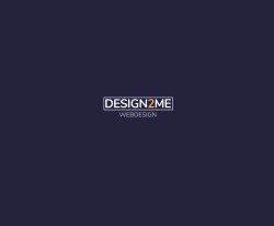 лого - design2me.de - Webdesign Dresden