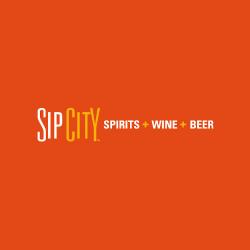 лого - Sip City Spirits + Wine + Beer