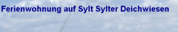 Logo - Ferienwohnung auf Sylt Sylter Deichwiesen