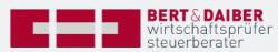 Logo - Bert & Daiber Partnerschaftsgesell­schaft mbB