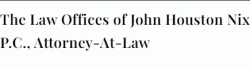 Logo - Law Office of John H. Nix