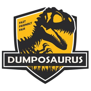 Logo - Dumposaurus Dumpsters & Rolloff Rental