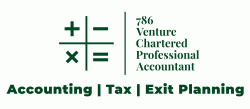 лого - 786 Venture Chartered Professional Accountant