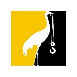 Logo - Kran: Crane and construction equipment rental