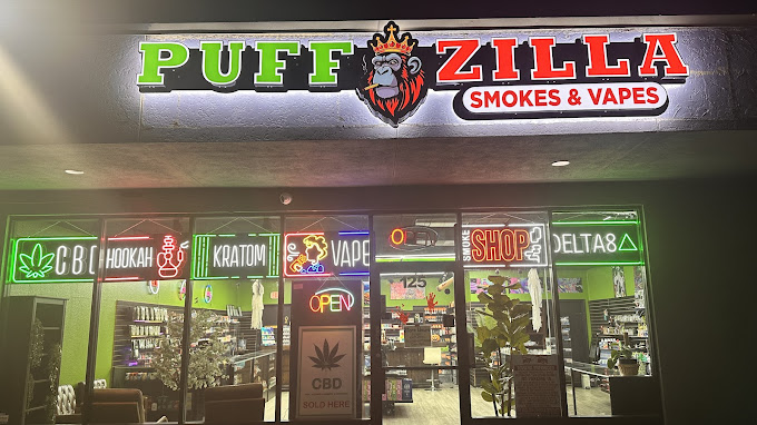 Logo - Puff Zilla Smokes and Vapes