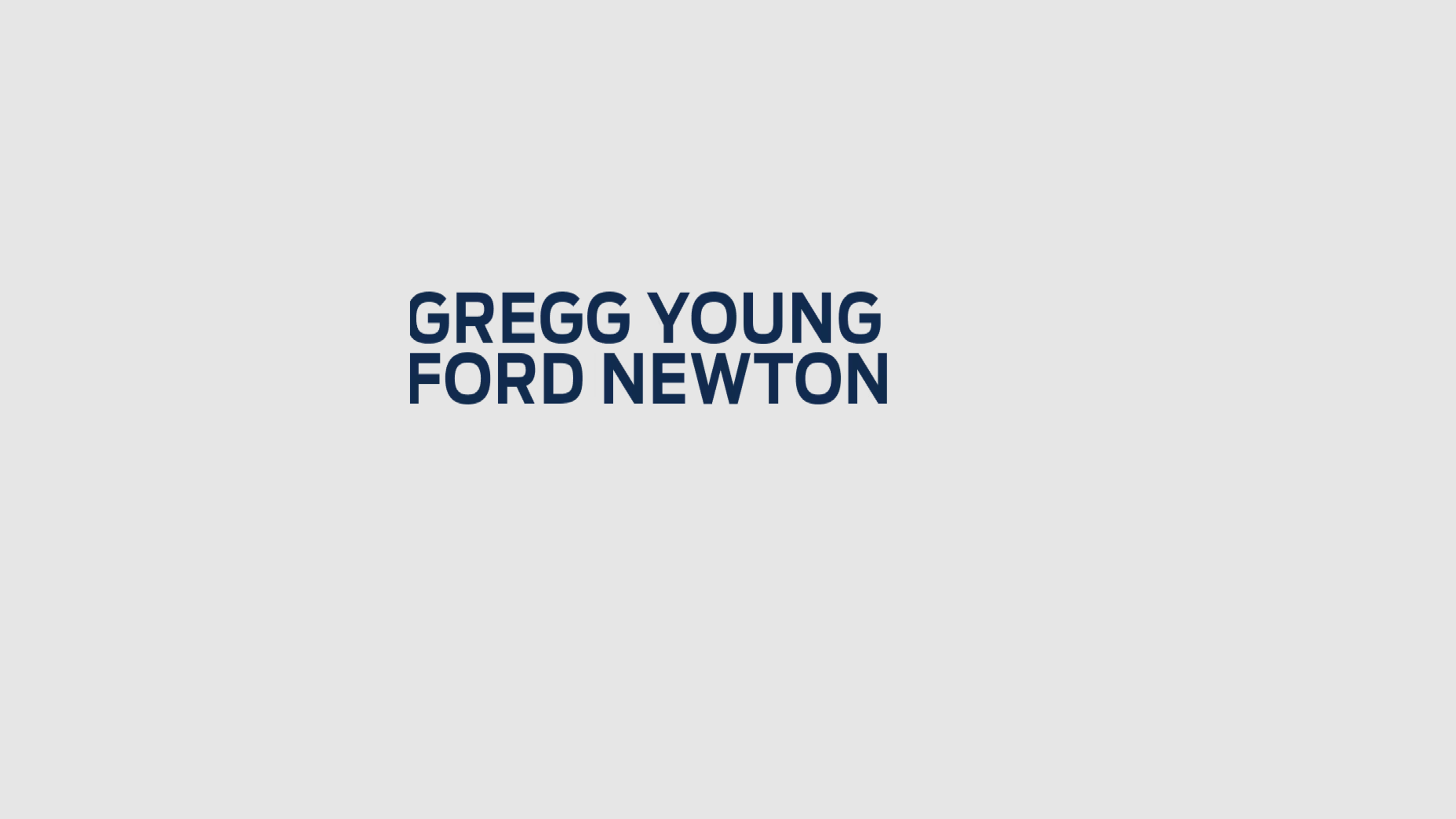 Logo - Gregg Young Ford of Newton