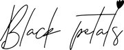 Logo - Black Petals Flowers