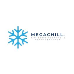 Logo - MegaChill. Air Conditioning & Refrigeration
