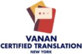 Logo - Vanan Certified Translation New York