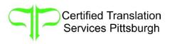 Logo - Certified Translation Services