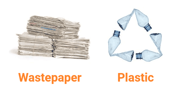 Waste Paper or Plastic