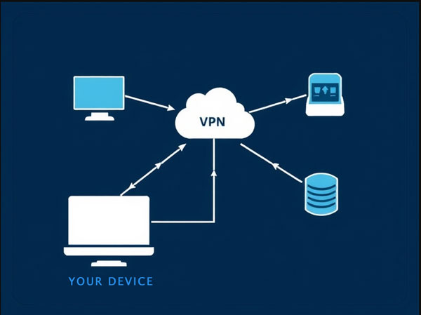 Схема работы VPN