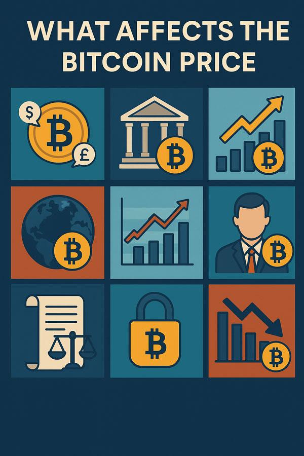 Чем определяется курс биткойна