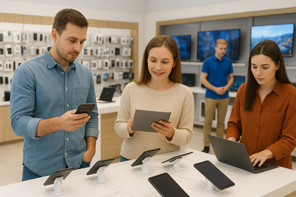 В магазине бытовой техники