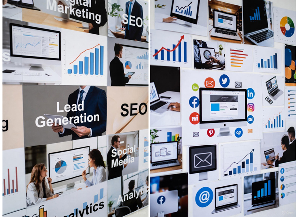 SEO, контент-маркетинг, социальные медиа, email-маркетинг