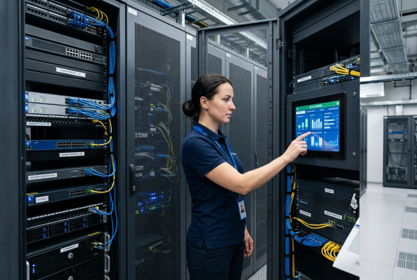 Внутри серверной