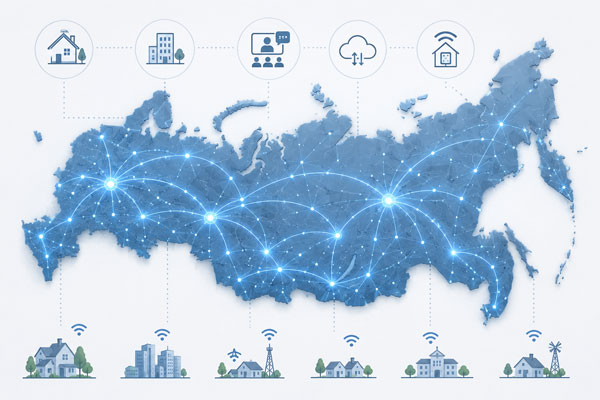 Развитие интернета в России